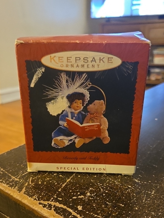 Hallmark Other - Ornament - Beverly and Teddy (Blue)